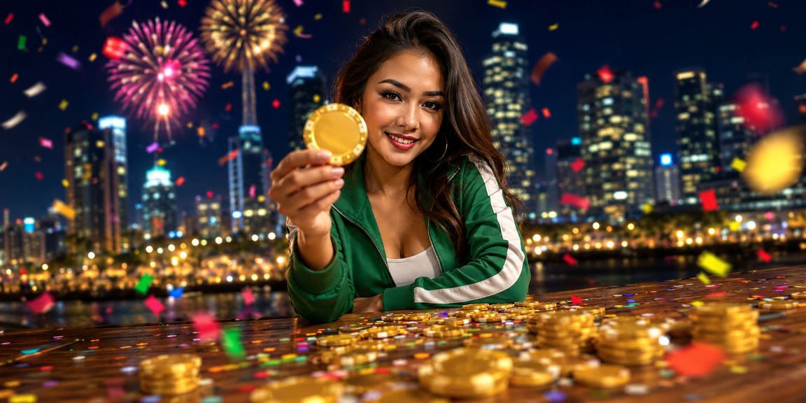 Suasana festival permainan kartu kasino mewah di Vietnam dengan pemain berpakaian elegan